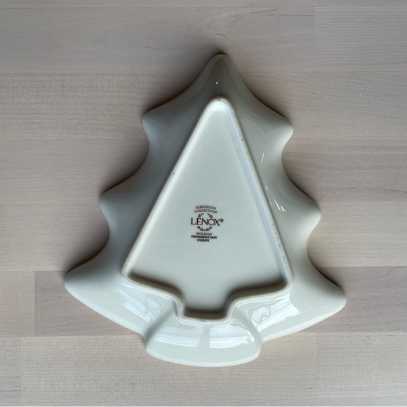 Lenox Holiday Christmas Tree Figural Party Plate - Picture 4 of 5